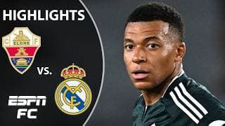Elche vs. Real Madrid | LALIGA Highlights | ESPN FC