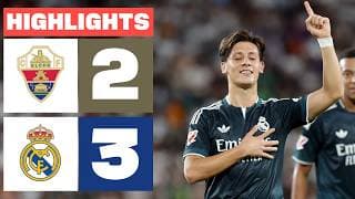 ELCHE CF 2 - 3 REAL MADRID | RESUMEN LALIGA EA SPORTS